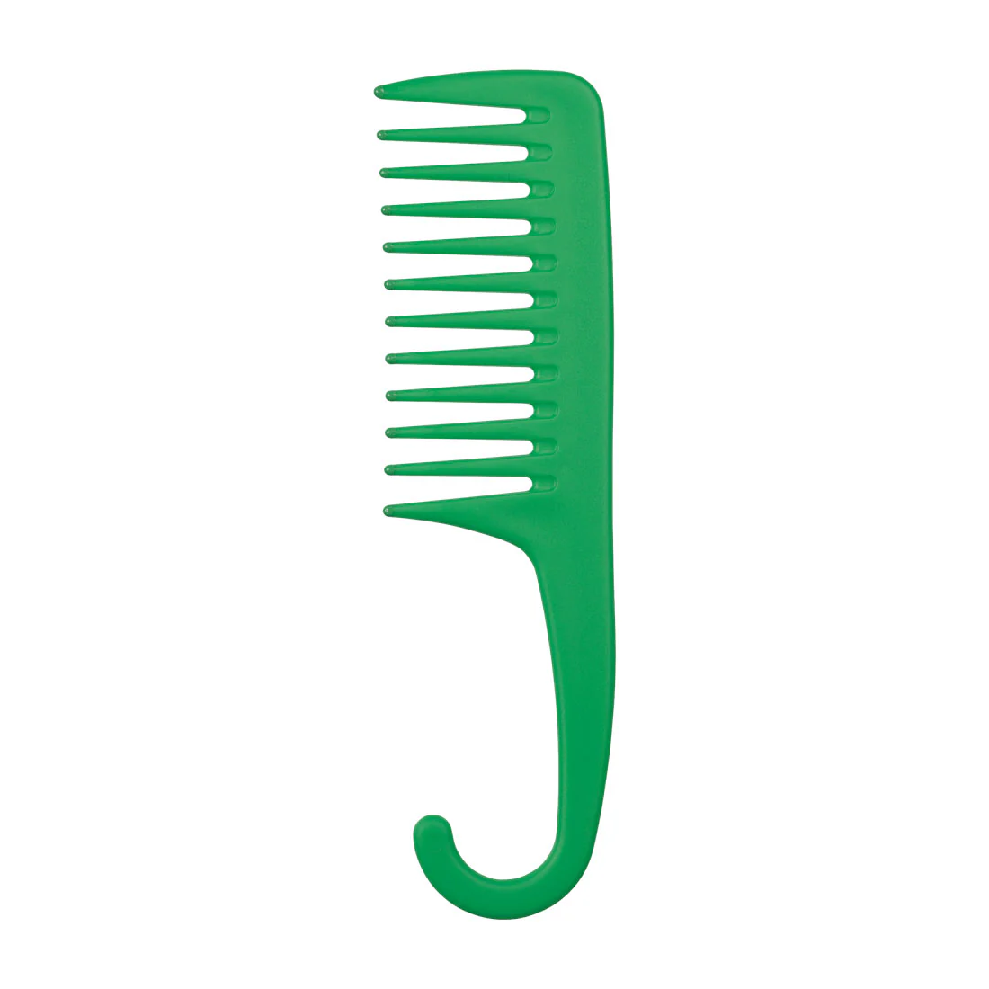 999 Premium Pin Company Wide Teeth Shampoo Comb <br>Green <br>Ideal for detangling