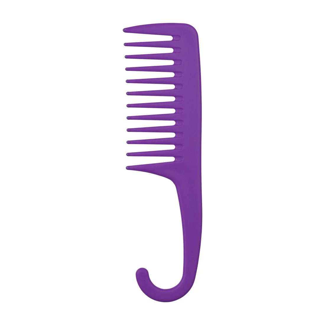 999 Premium Pin Company Wide Teeth Shampoo Comb <br>Purple <br>Ideal for detangling