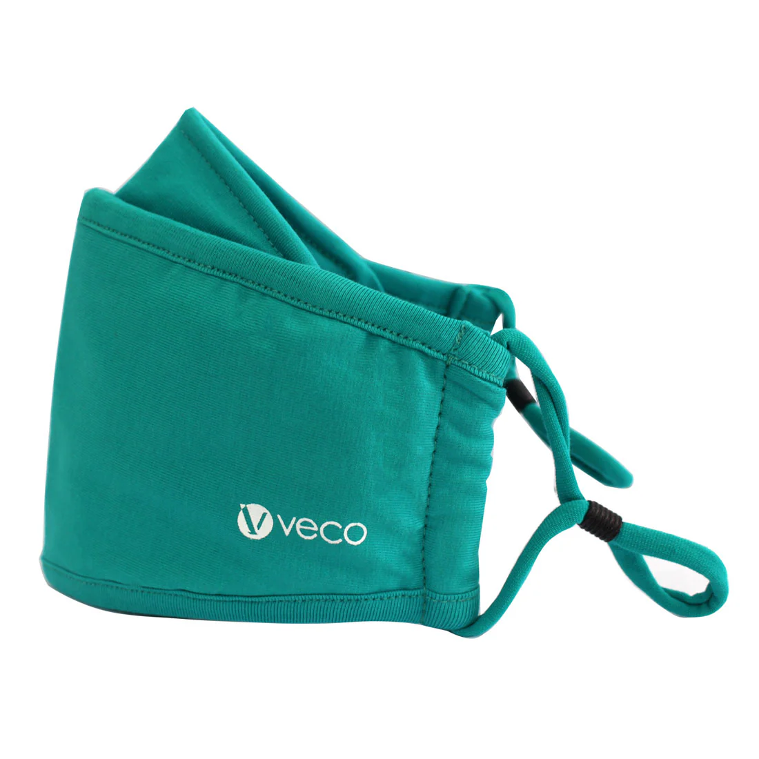 ADULT Washable Face Mask <br>3 layer ANTI-FOG & Antimicrobial cloth fabric <br>Teal