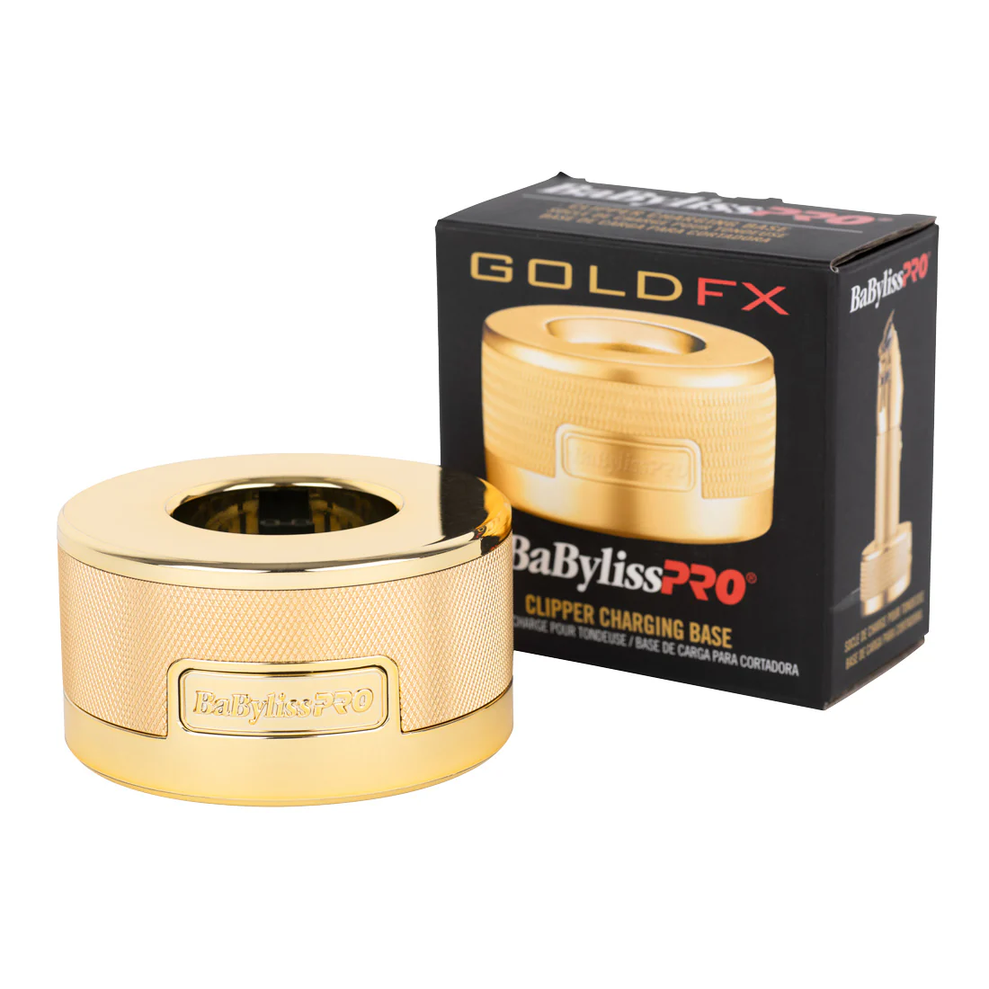 Babyliss PRO FX Hair Clipper Charging Base <br>Gold <br>Fit all BaBylissPRO hair clippers - Image 3