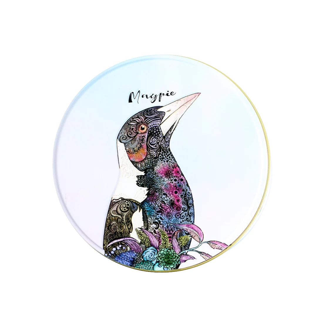 Banksia Red Animals of Australia <br>Magpie Mug & Coaster in Collectable Tin - Image 3