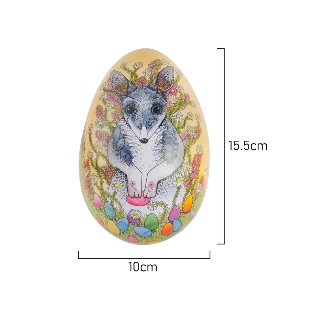 Banksia Red Bilby Easter Egg Tin <br>Contains 140 grams of handmade Rock Candy <br>Collectable Tin - Image 5