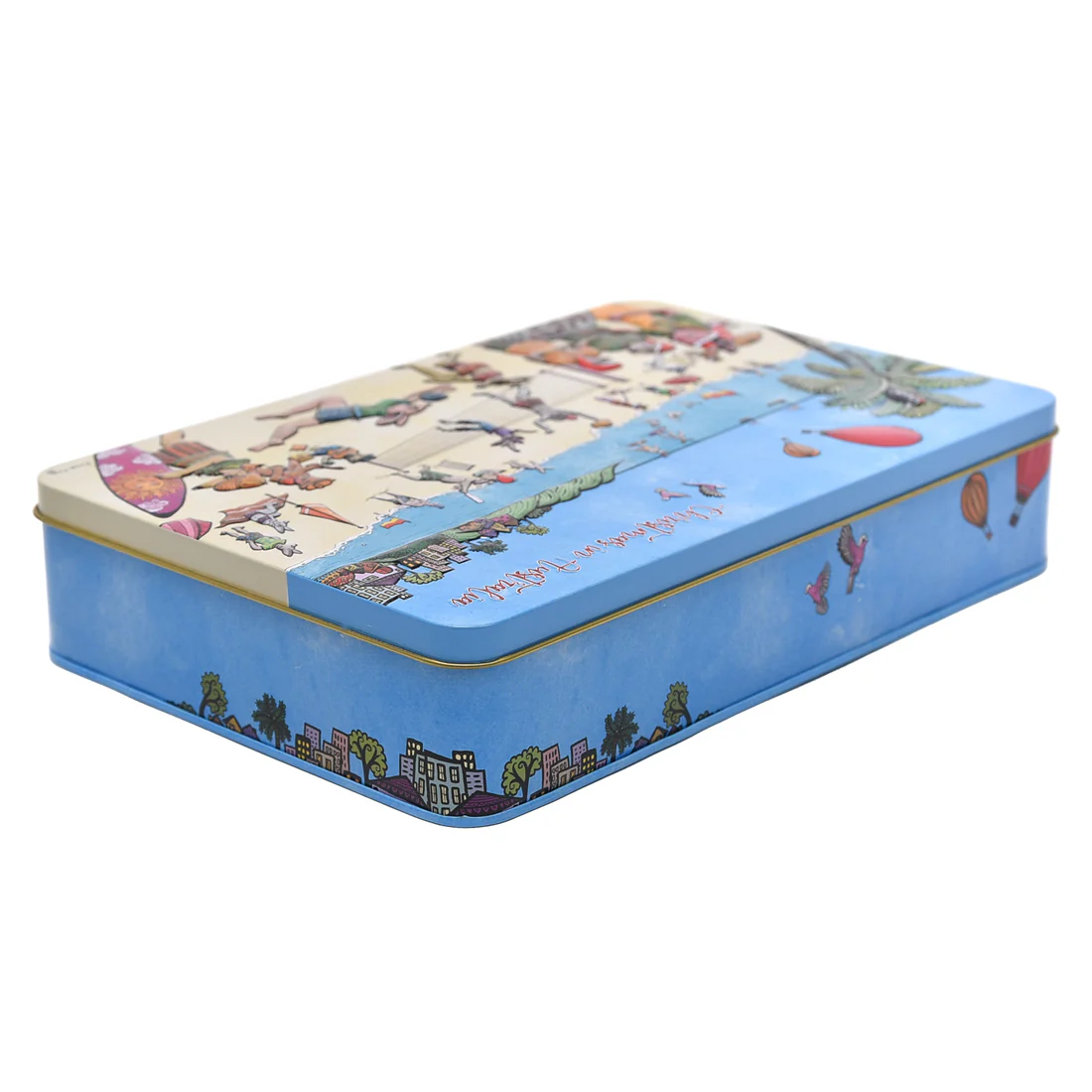 Banksia Red Christmas In Australia Tin <br>Contains Butter Shortbread Fingers <br>Collectable Tin - Image 3