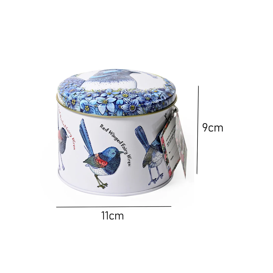 Banksia Red Wrens Of Australia Tin <br>Contains Milk Chocolate, Fruit & Nut Mix <br>Collectable Tins - Image 5