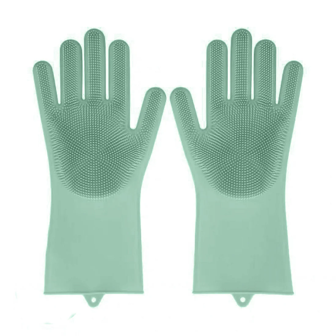 Brampton Drive Dish Washing Gloves <br>Perfect for Kitchen & Bathroom Cleaning <br>Aqua - Image 3