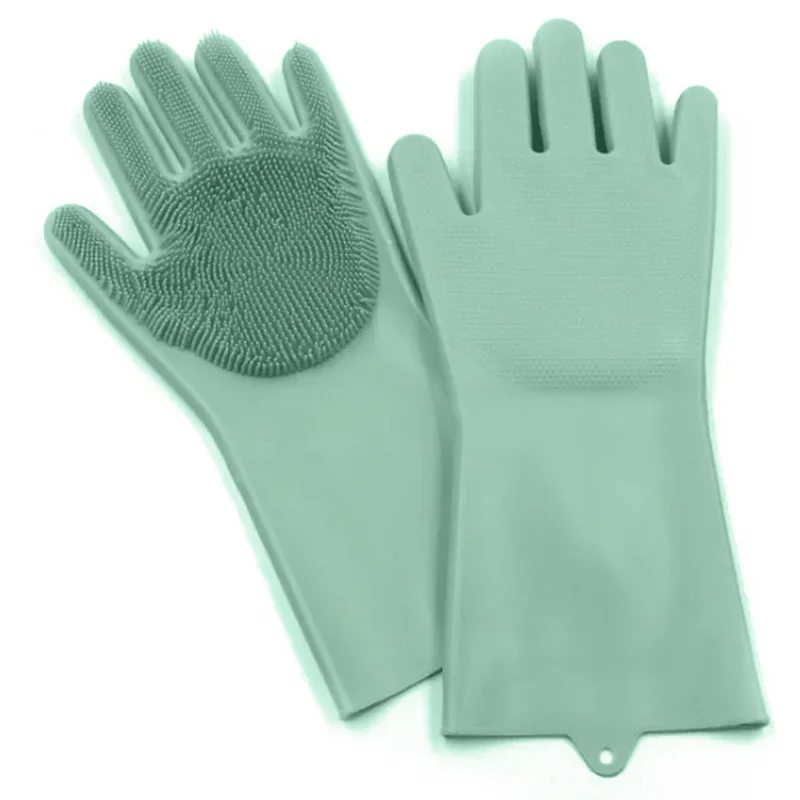Brampton Drive Dish Washing Gloves <br>Perfect for Kitchen & Bathroom Cleaning <br>Aqua - Image 4