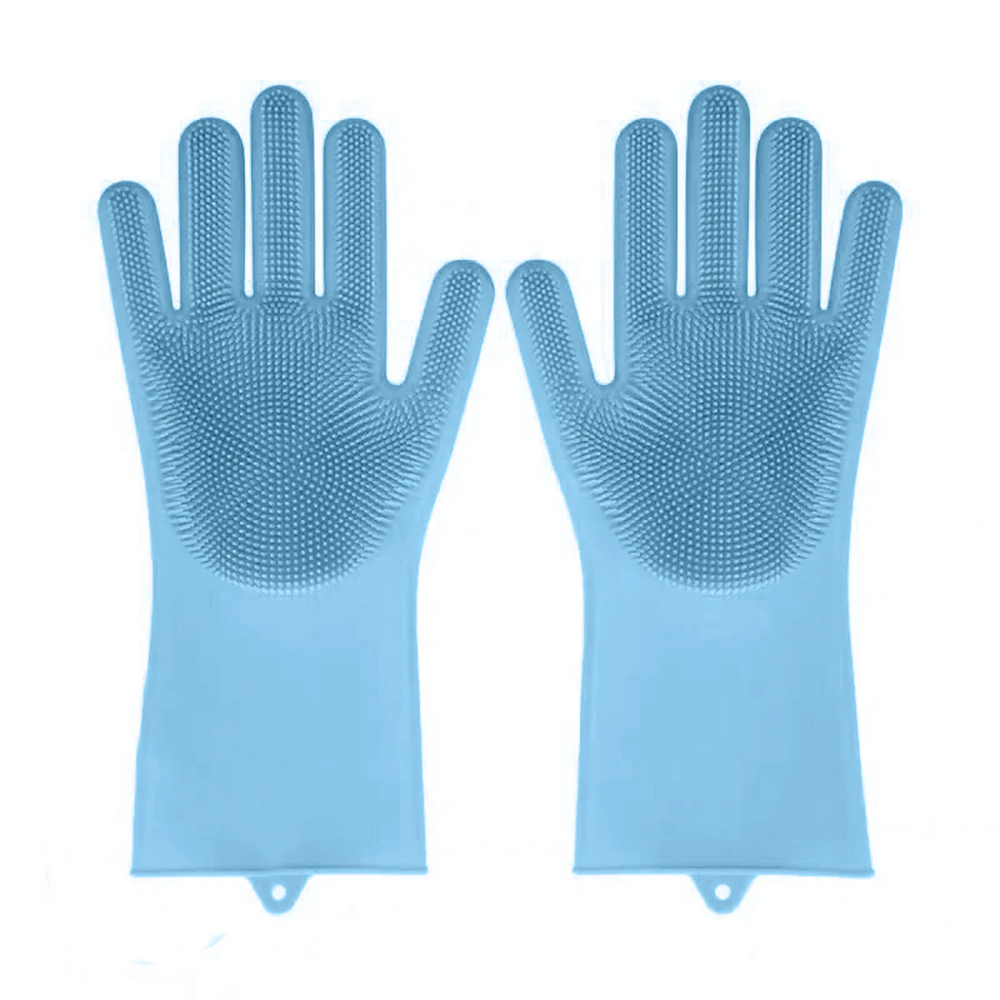 Brampton Drive Dish Washing Gloves <br>Perfect for Kitchen & Bathroom Cleaning <br>Blue - Image 3