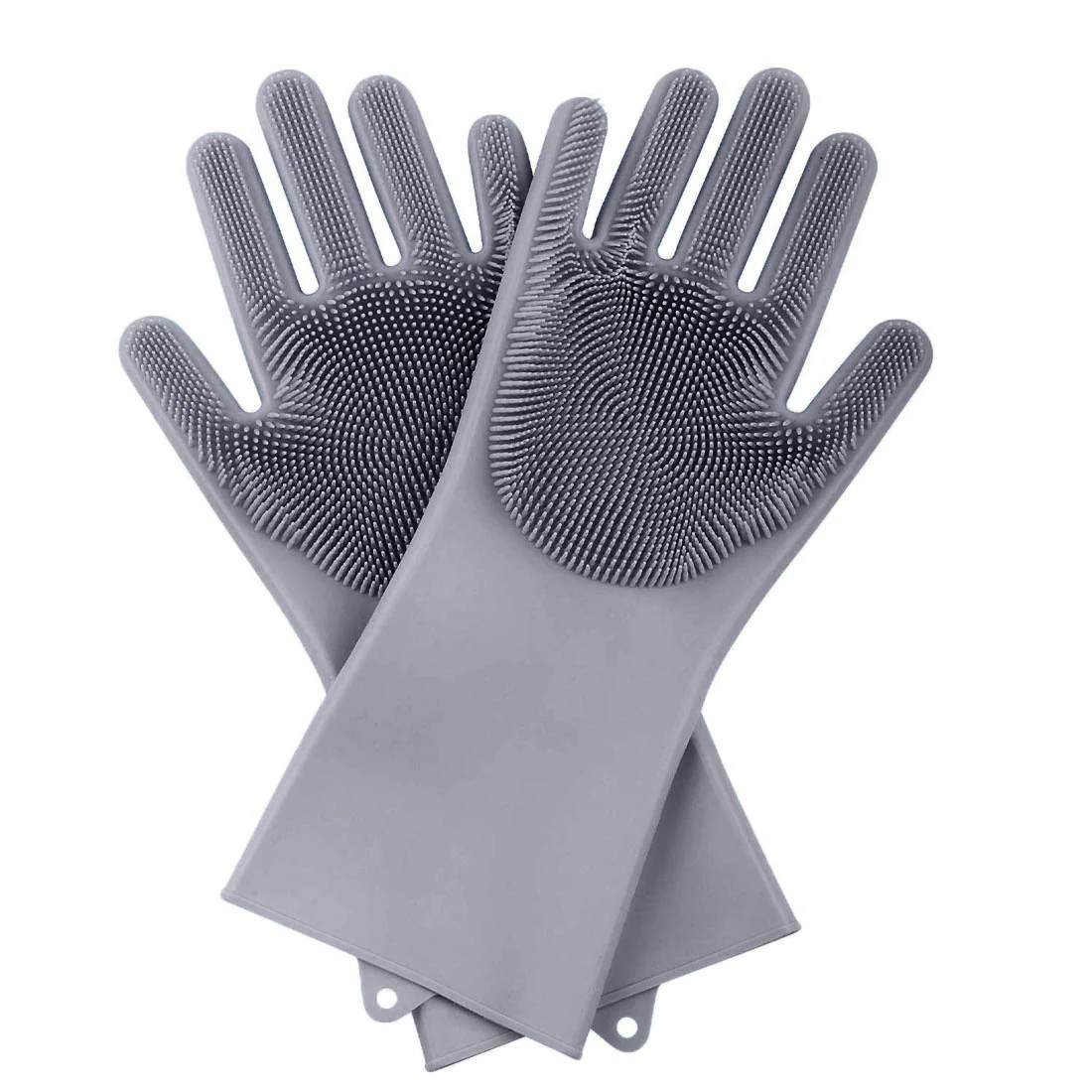 Brampton Drive Dish Washing Gloves <br>Perfect for Kitchen & Bathroom Cleaning <br>Grey