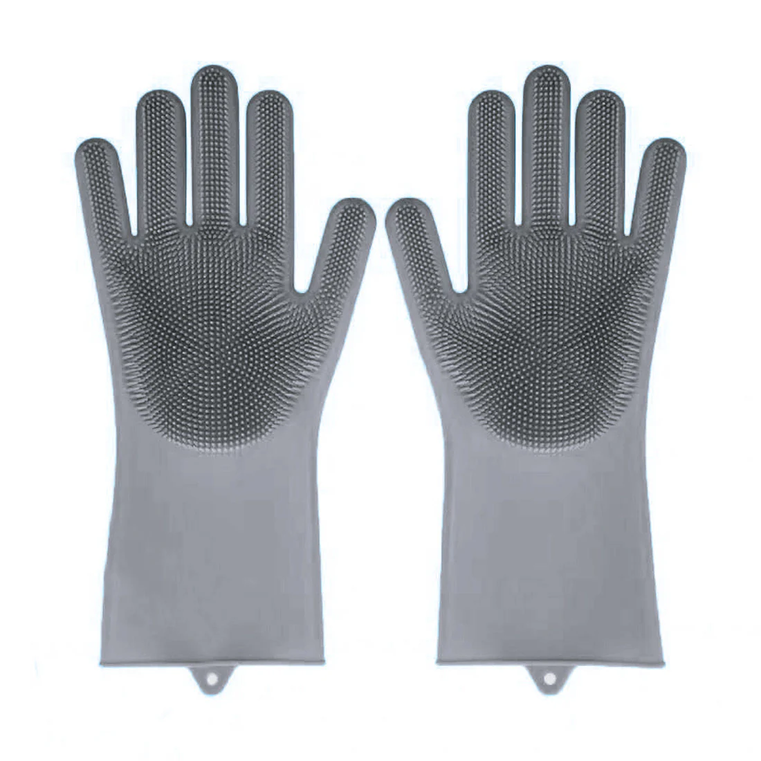 Brampton Drive Dish Washing Gloves <br>Perfect for Kitchen & Bathroom Cleaning <br>Grey - Image 2