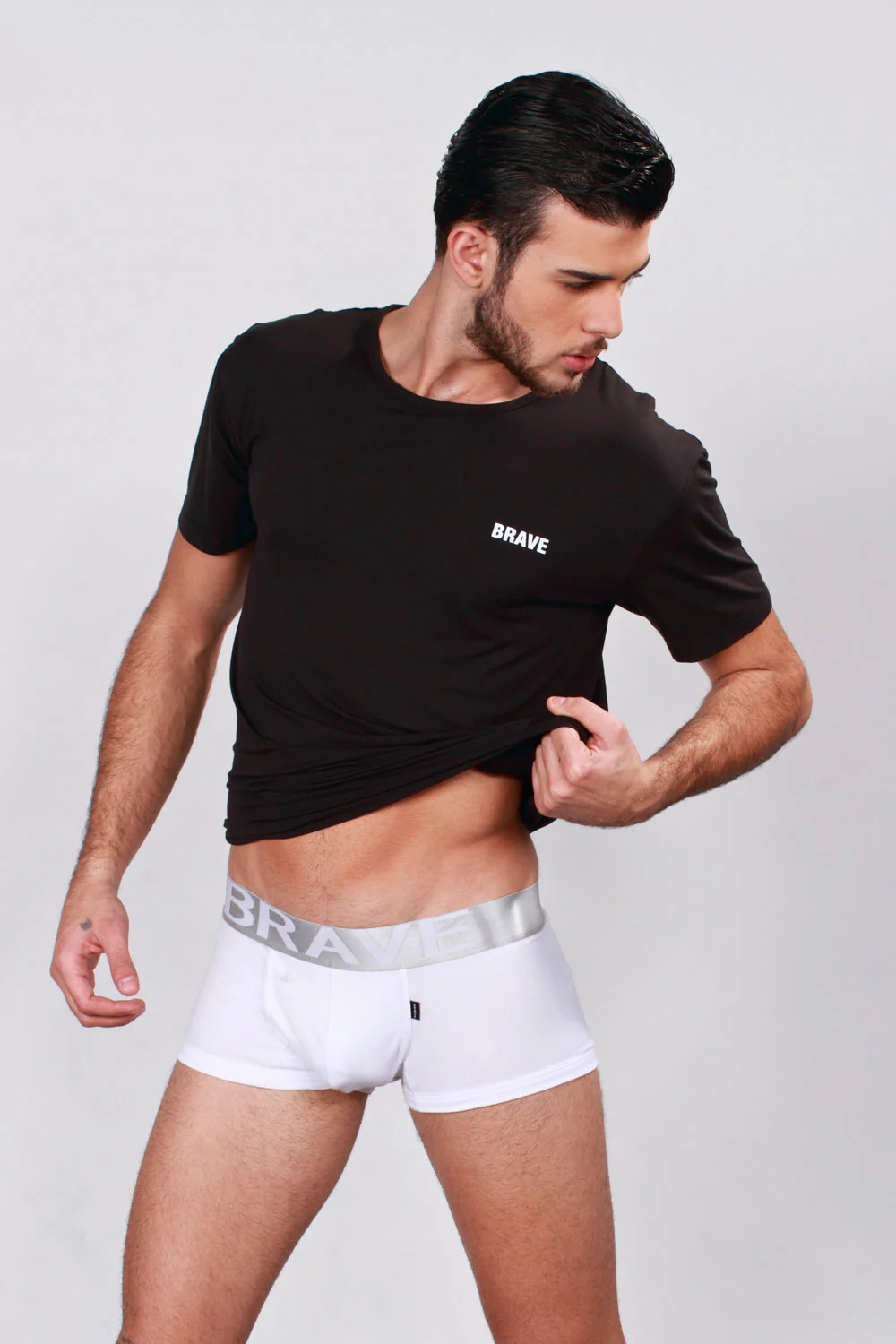 BRAVE Riley Undershirt <br>Round Neck <br>SM, M, L, XL - Image 3