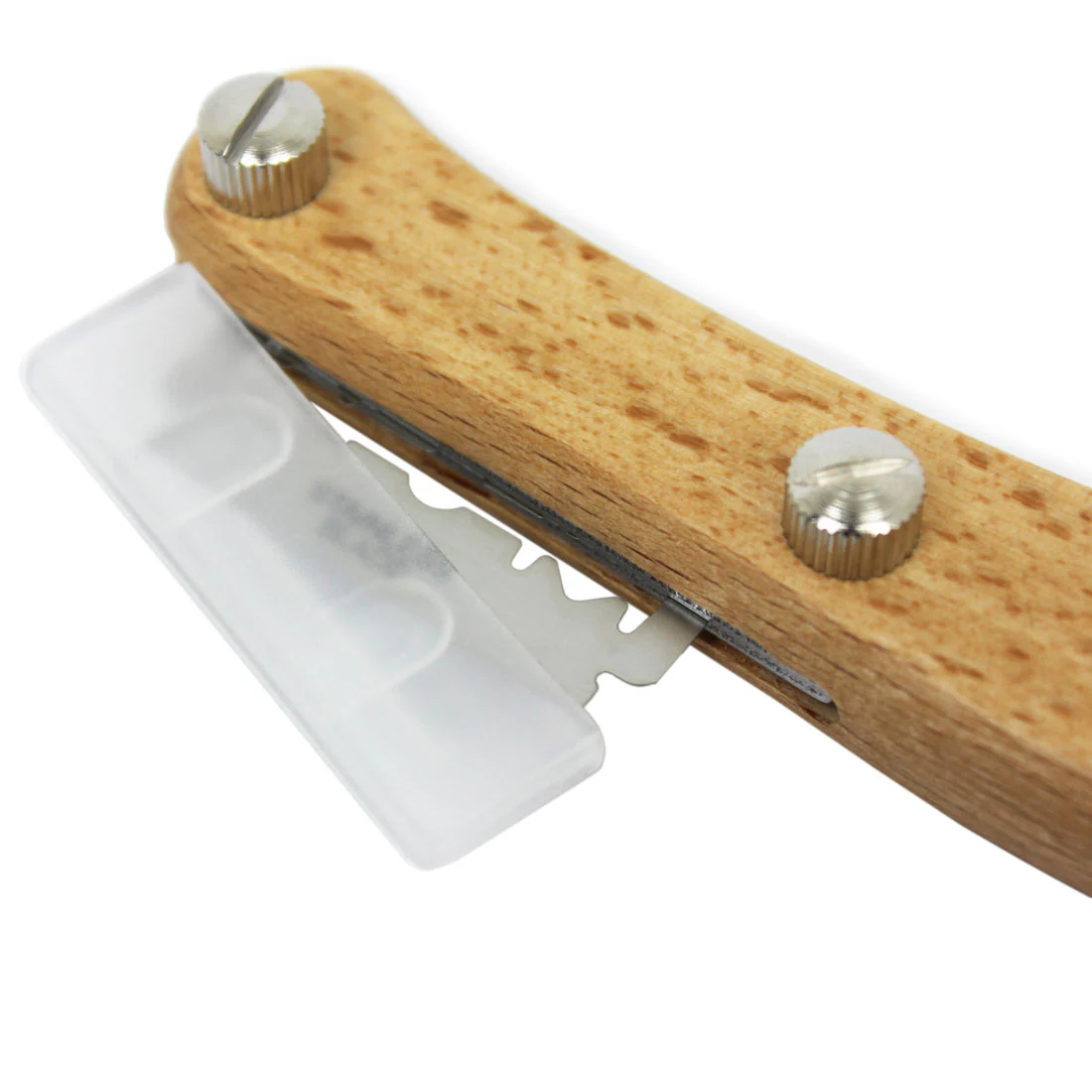 Bread Lame with Beech Handle <br>Additional Blades <br>Dimensions - 19.5cm - Image 3