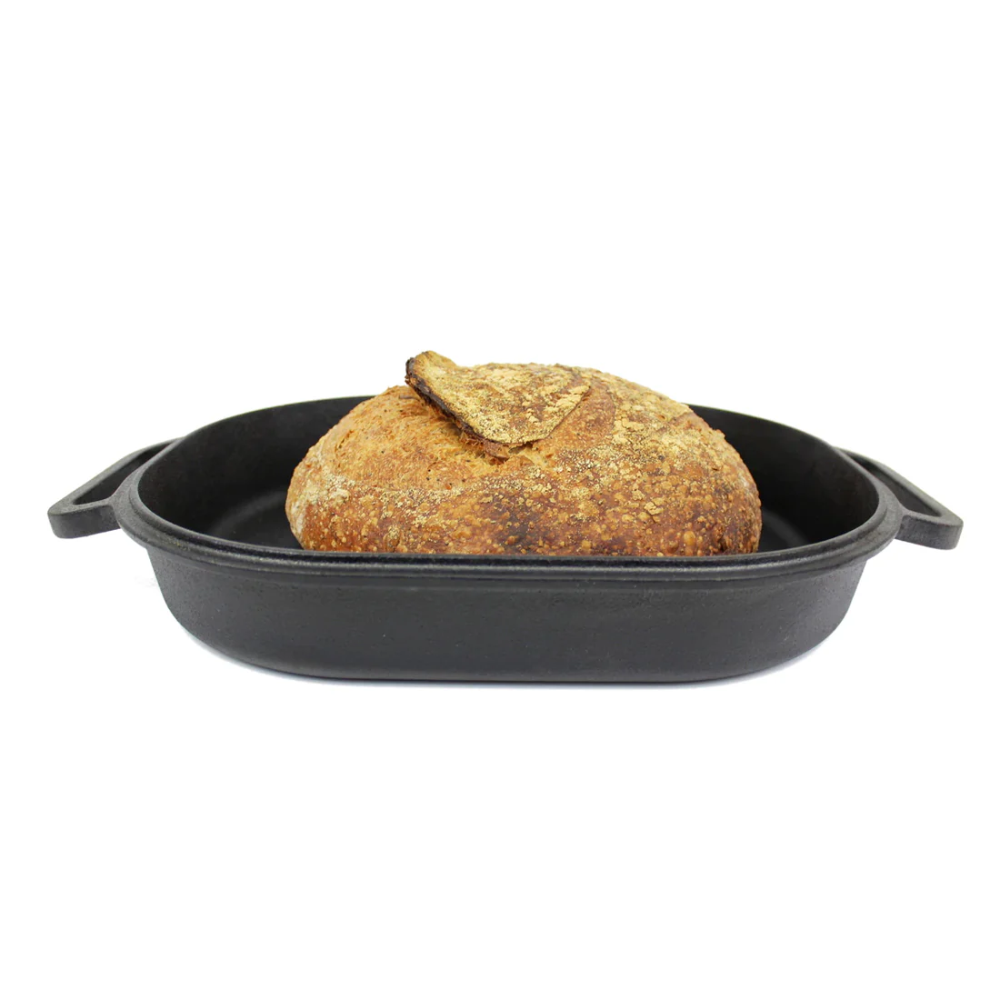 Brunswick Bakers Cast Iron Bread Baking Pan <br>Enamel surface <br>Dimensions - 39 x 26cm - Image 4