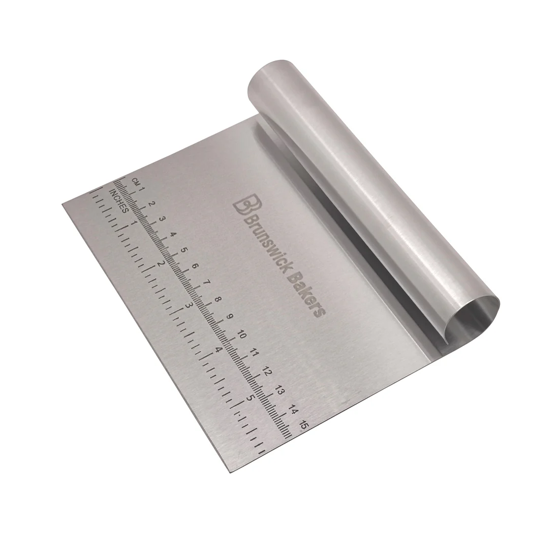 Brunswick Bakers Dough Scraper <br>Stainless Steel <br>Dimensions - 15 x 12cm