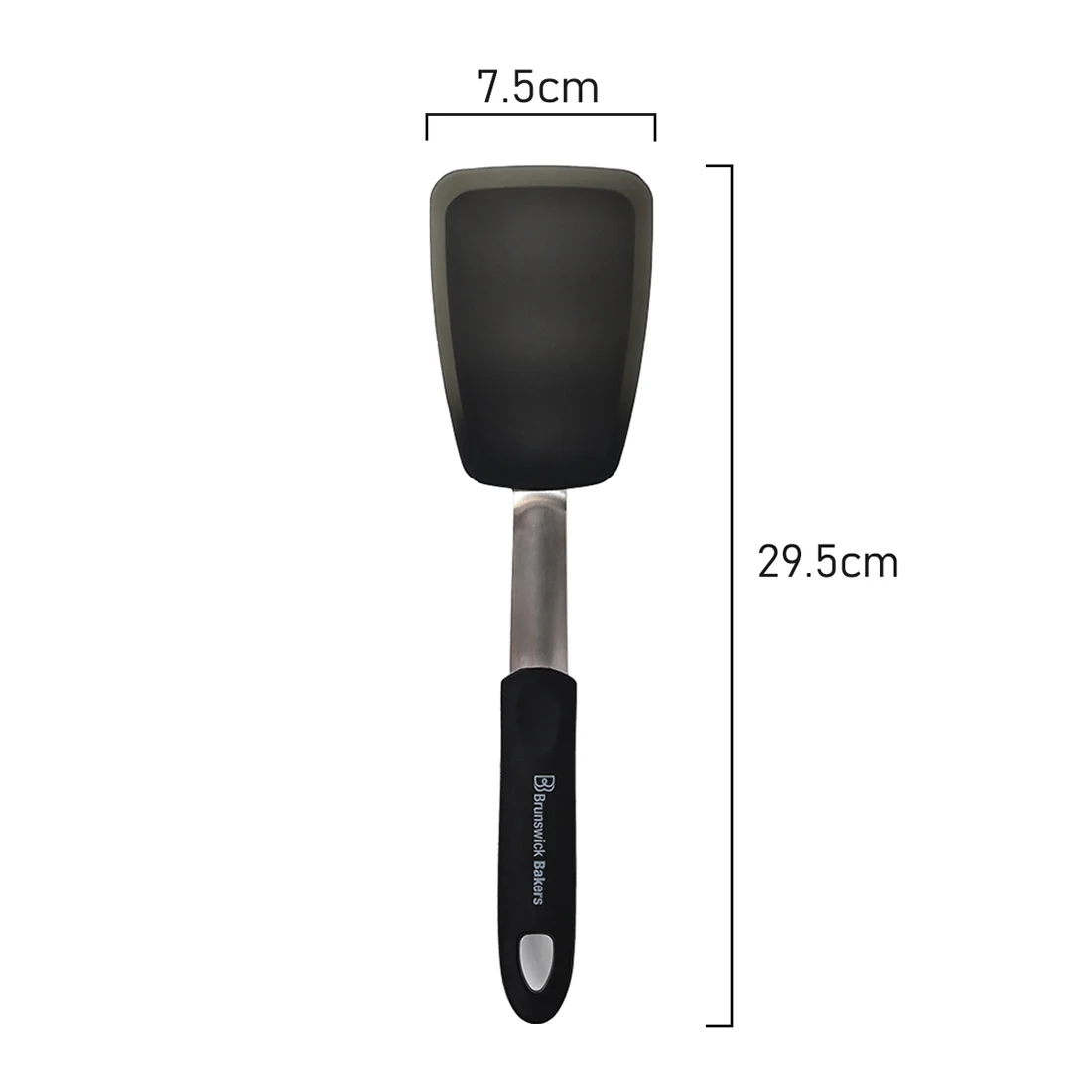 Brunswick Bakers Professional Heat Resistant Silicone Turner Set <br>Set of 2 <br>Food Grade Silicone - Image 7
