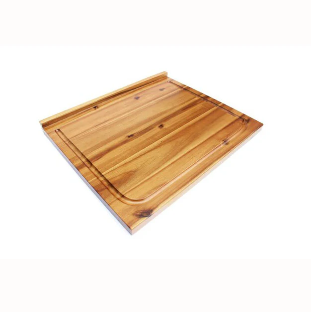 Brunswick Bakers Rectangular Reversible Bakers Board <br>Acacia Wood w/ Non- Slip Mat <br>Dimensions - 60 x 50cm - Image 3