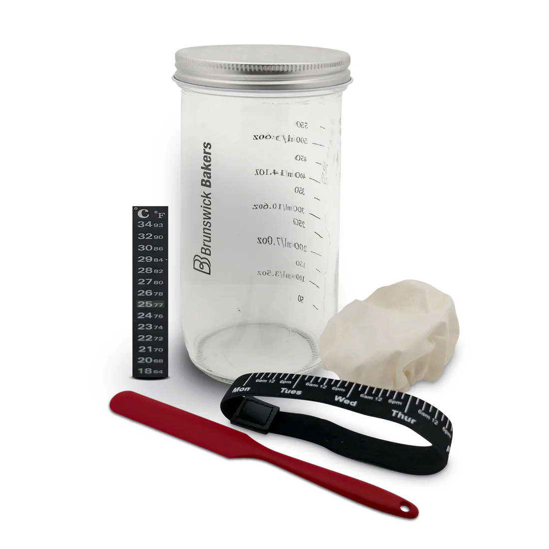 Brunswick Bakers Sourdough Starter Kit <br>Set of 5 <br>650ml