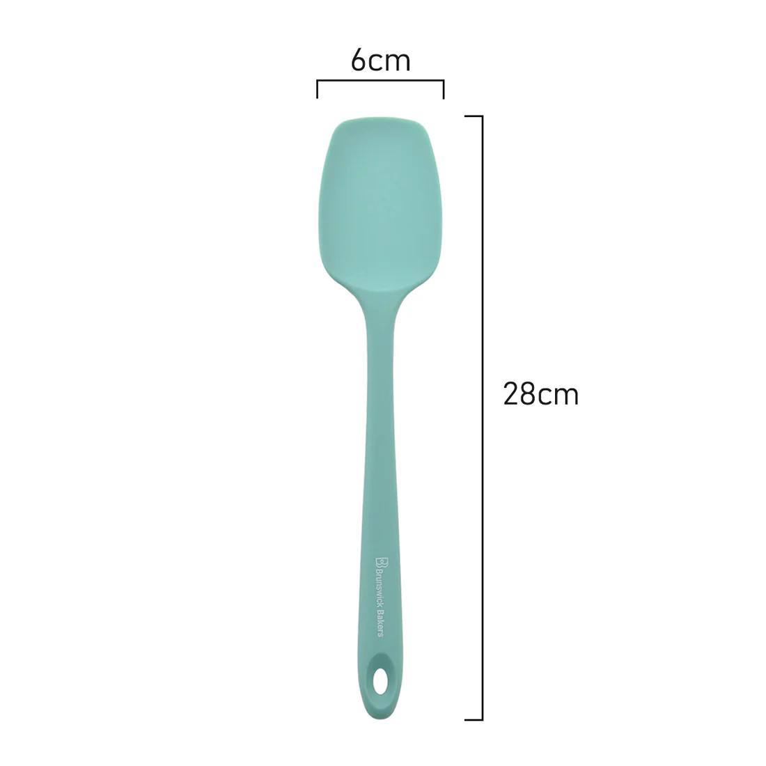 Brunswick Bakers Spatula Set of 4 <br>Cyan <br>Food Grade Silicone - Image 11