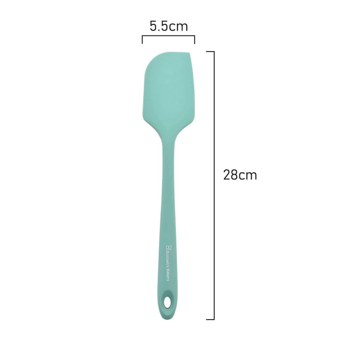 Brunswick Bakers Spatula Set of 4 <br>Cyan <br>Food Grade Silicone - Image 12