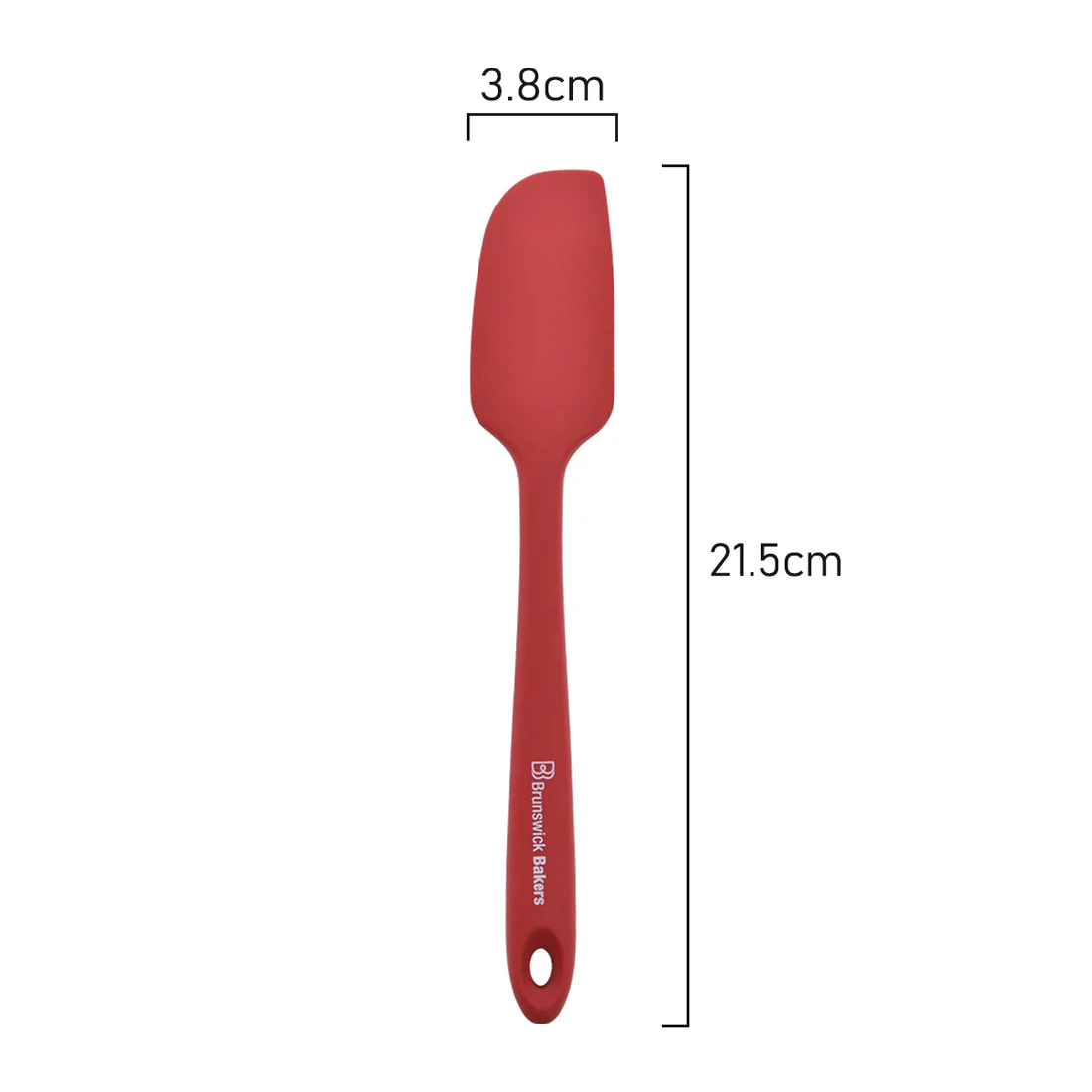 Brunswick Bakers Spatula Set of 4 <br>Red <br>Food Grade Silicone - Image 13