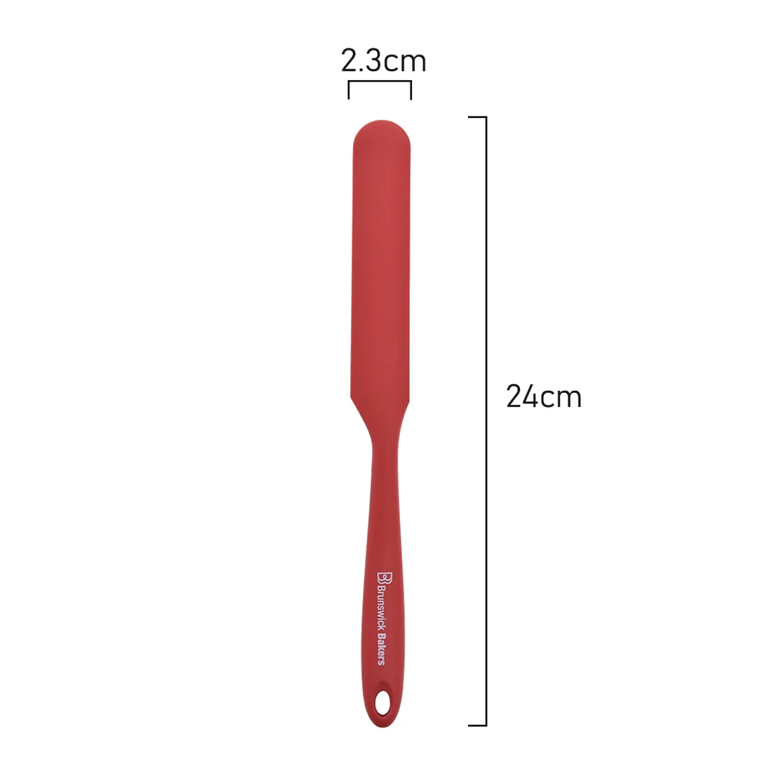 Brunswick Bakers Spatula Set of 4 <br>Red <br>Food Grade Silicone - Image 14