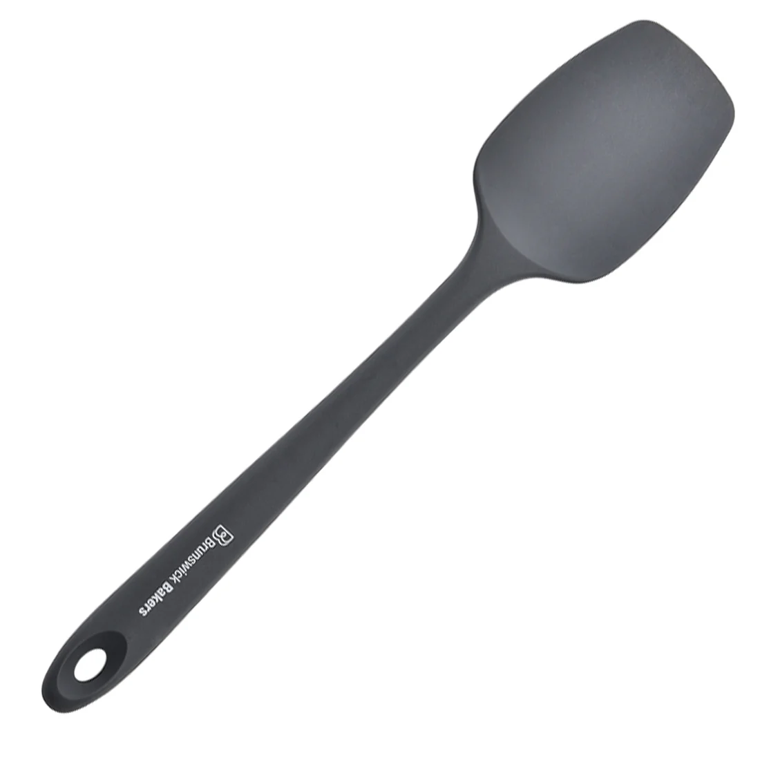 Brunswick Bakers Spoon Spatula 28cm <br>Grey <br>Food Grade Silicone - Image 3