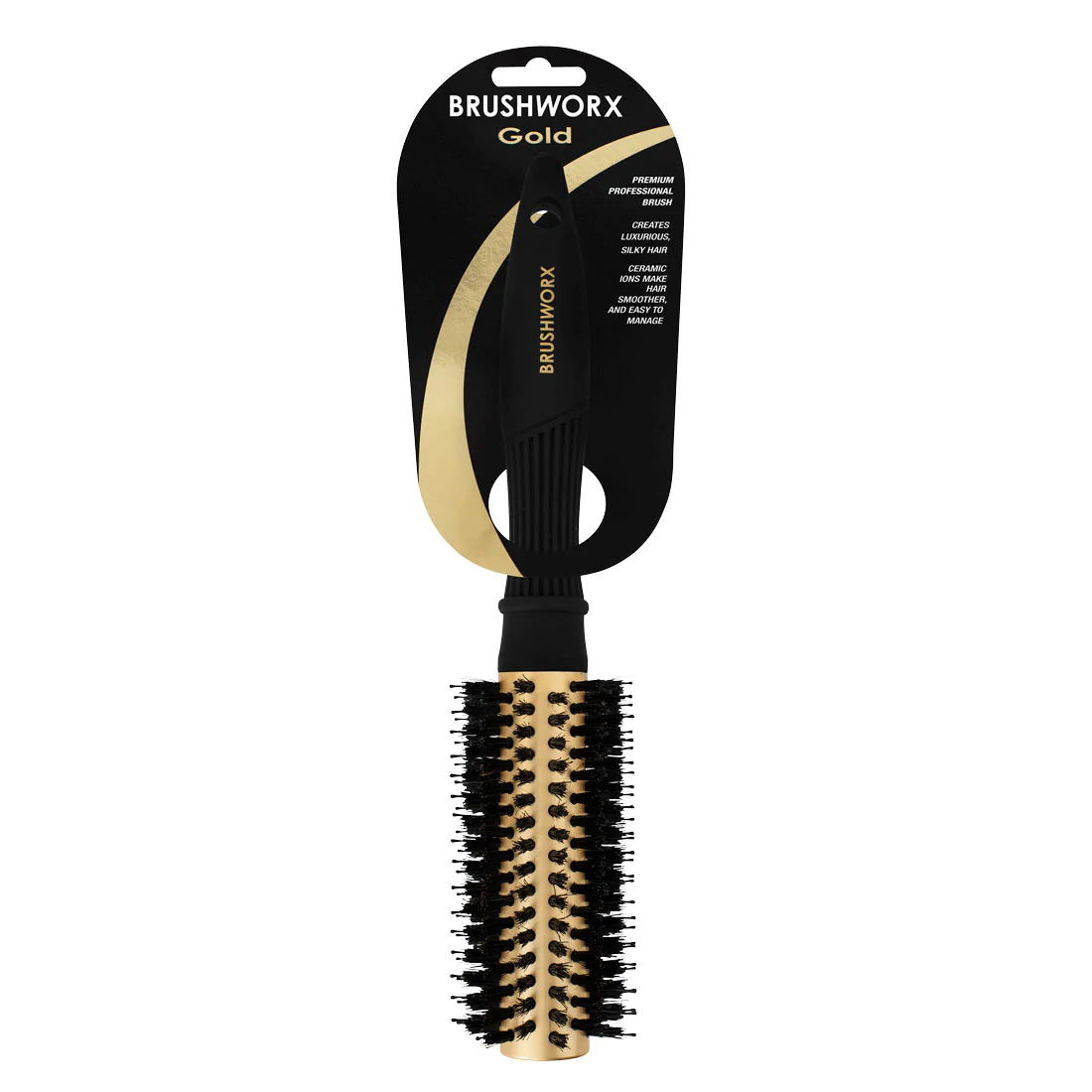Brushworx Gold Series Porcupine <br>Medium <br>50mm - Image 4