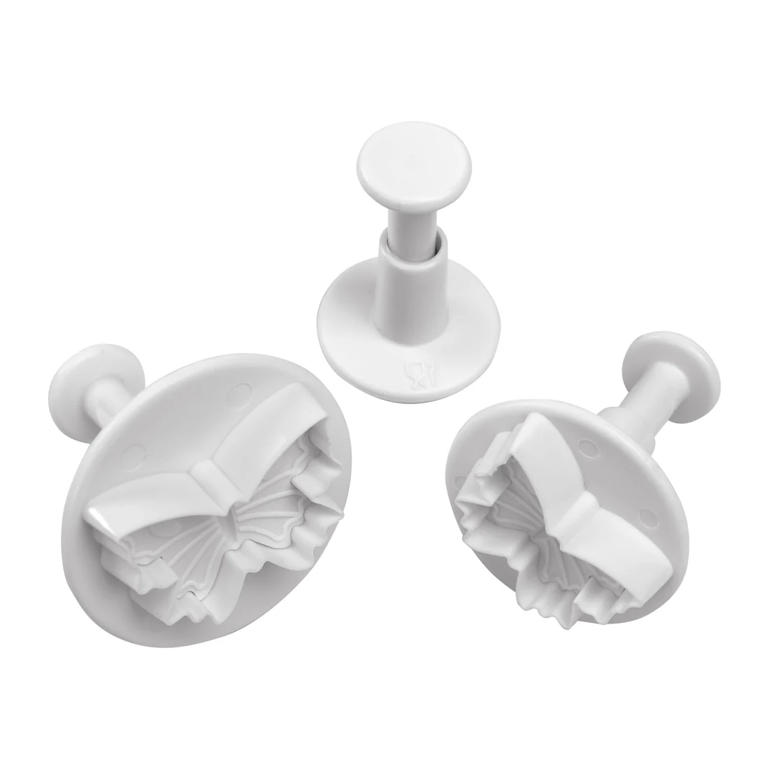 Butterfly Plunger 3 Piece Cutter Set <br>Spring Mechanism <br>Create detailed & precise decorations