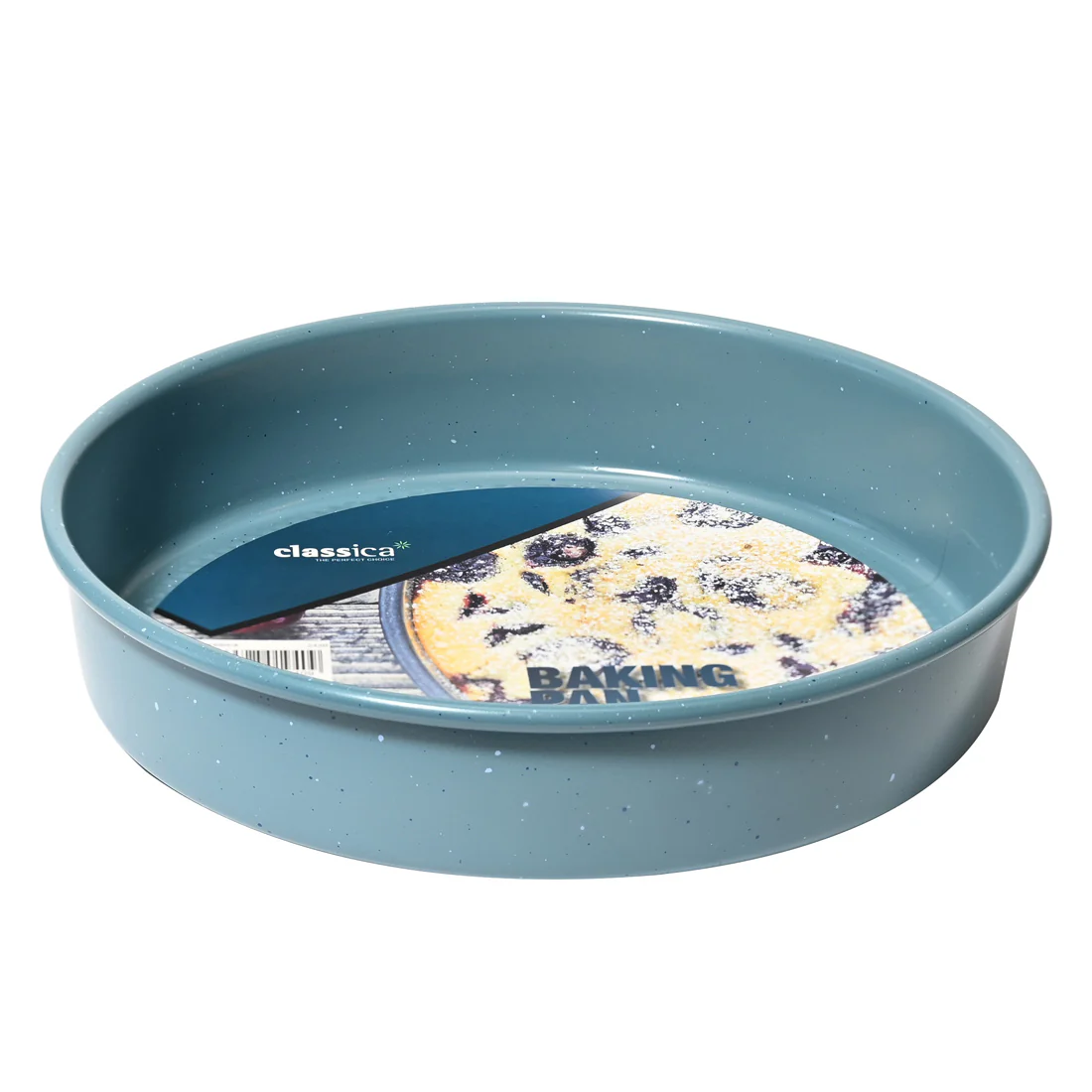 Classica Blue Series Round Baking Pan <br>High Quality Silicone Release <br>24.5 x 24.5 x 5cm* - Image 2