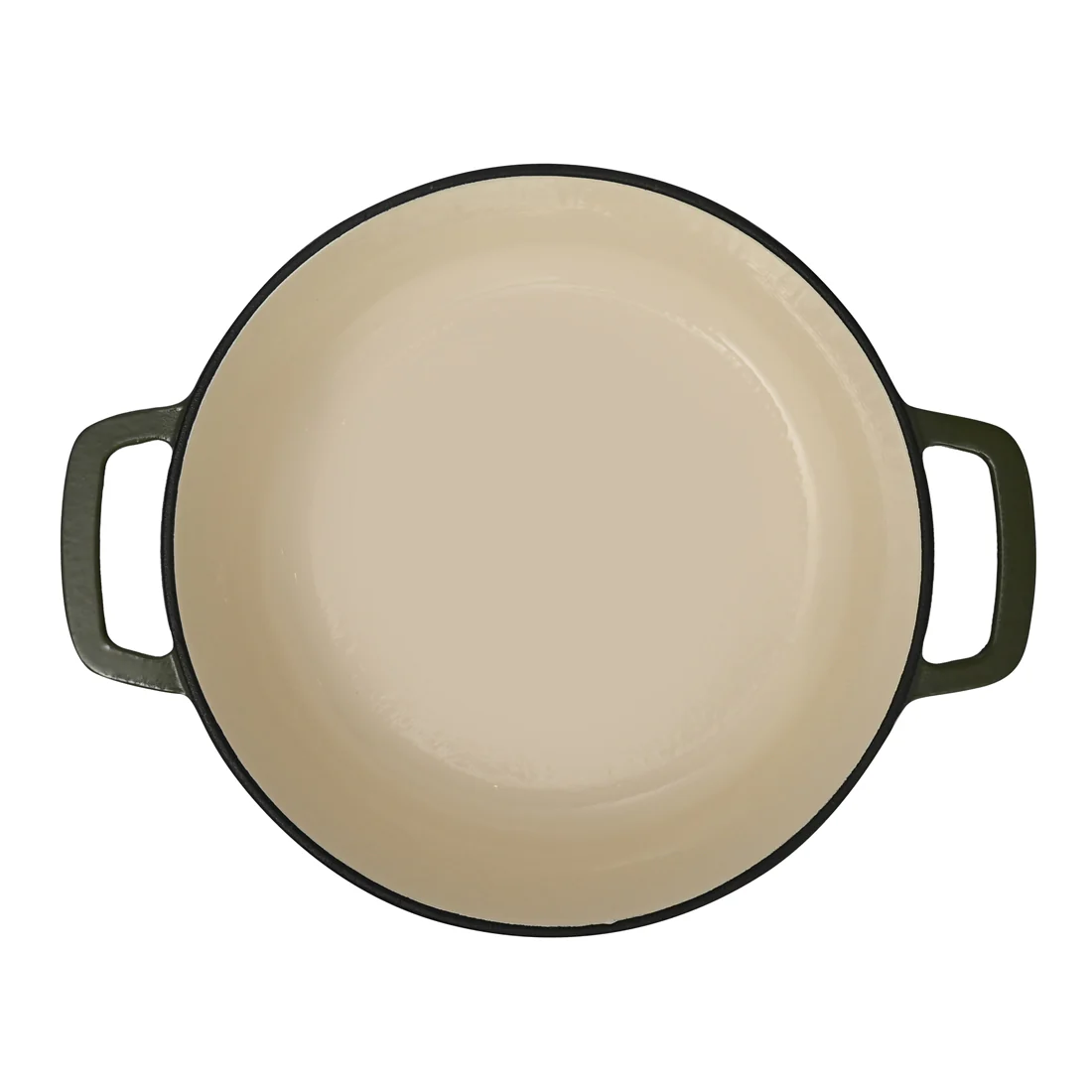 Classica Cast Iron Dutch Oven <br>Olive Green <br>26cm l 5.5L - Image 4