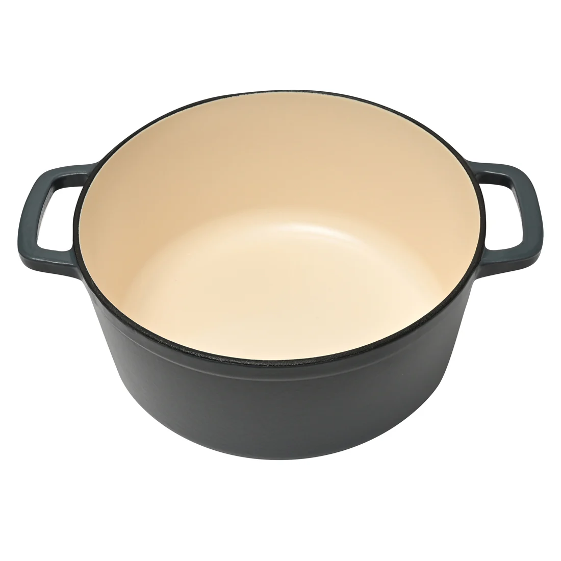 Classica Cast Iron Dutch Oven <br>Warm Blue <br>26cm l 5.5L - Image 4