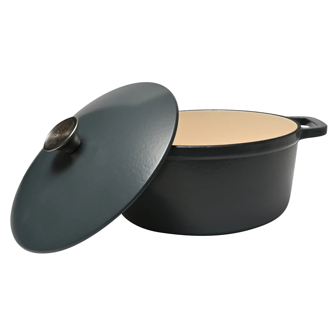 Classica Cast Iron Dutch Oven <br>Warm Blue <br>26cm l 5.5L - Image 5