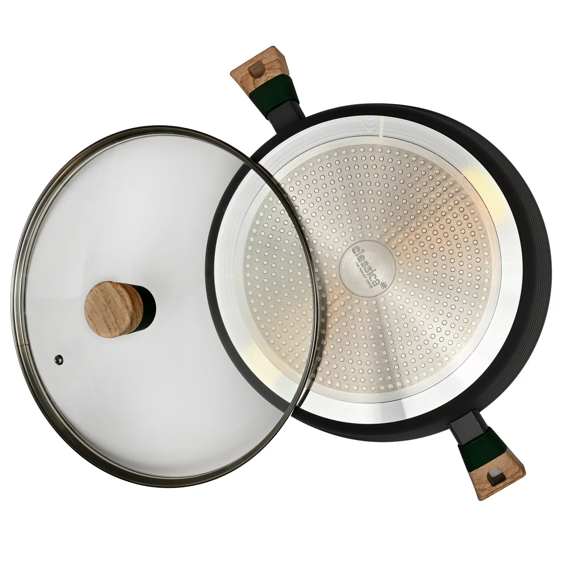 Classica Diamond Stone Natura Chefs Pan <br>32cm <br>Heavy Duty Forged* - Image 4