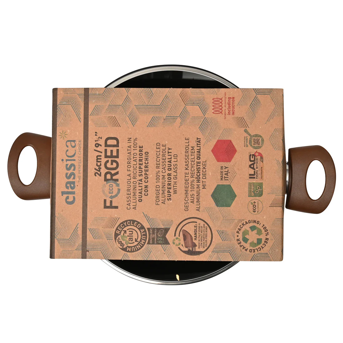 Classica Eco Forged Casserole <br>24cm <br>Suitable for Induction* - Image 5