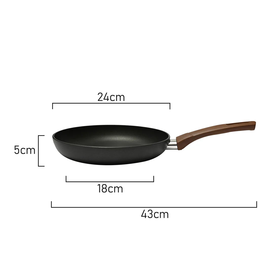 Classica Eco Forged Frypan <br>24cm <br>Suitable for Induction* - Image 7