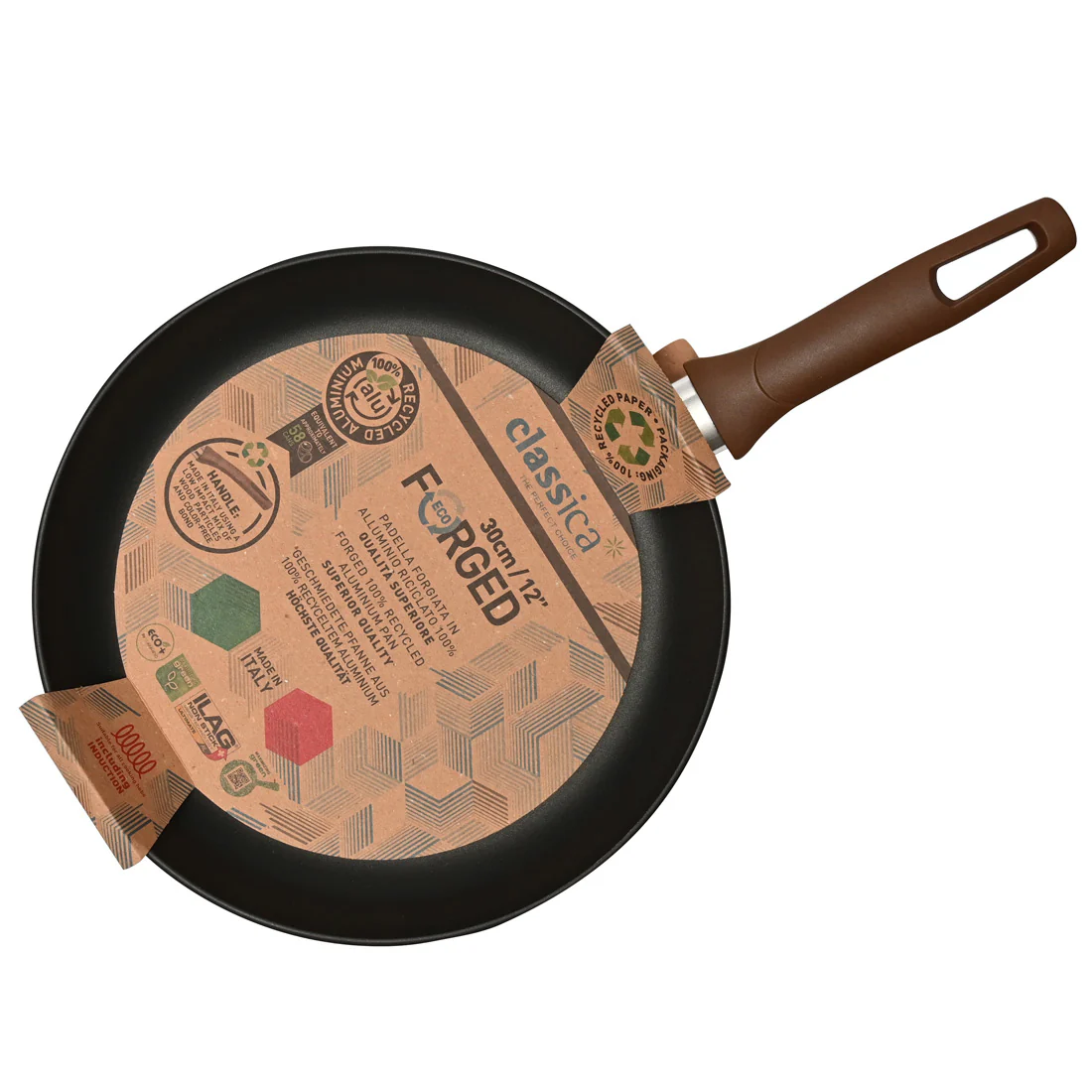 Classica Eco Forged Frypan <br>30cm <br>Suitable for Induction - Image 4