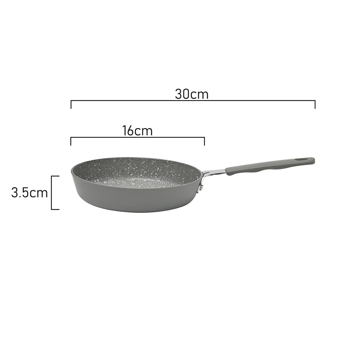 Classica Mini Frypan <br>Grey <br>16cm - Image 6