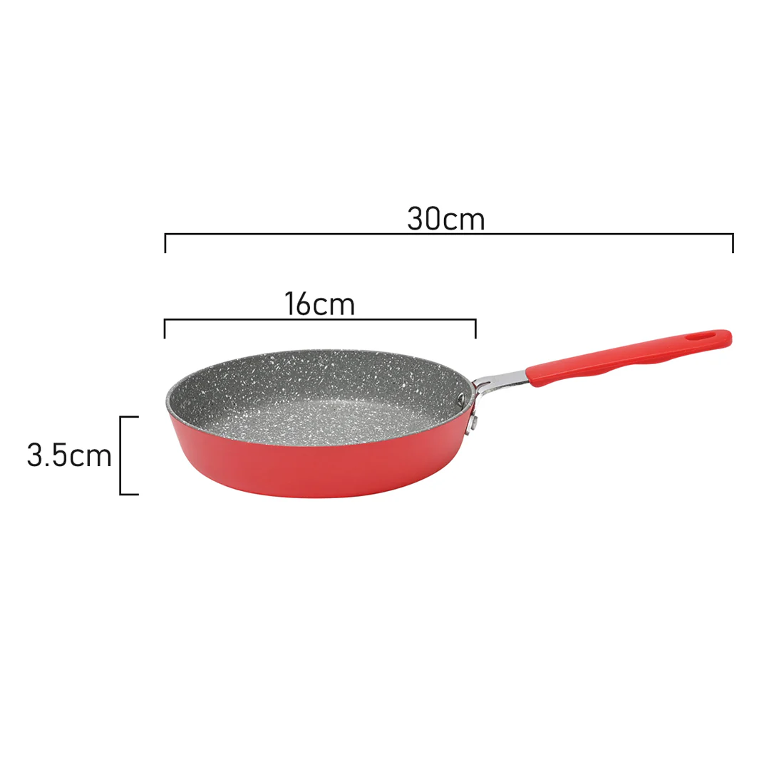 Classica Mini Frypan <br>Red <br>16cm - Image 6