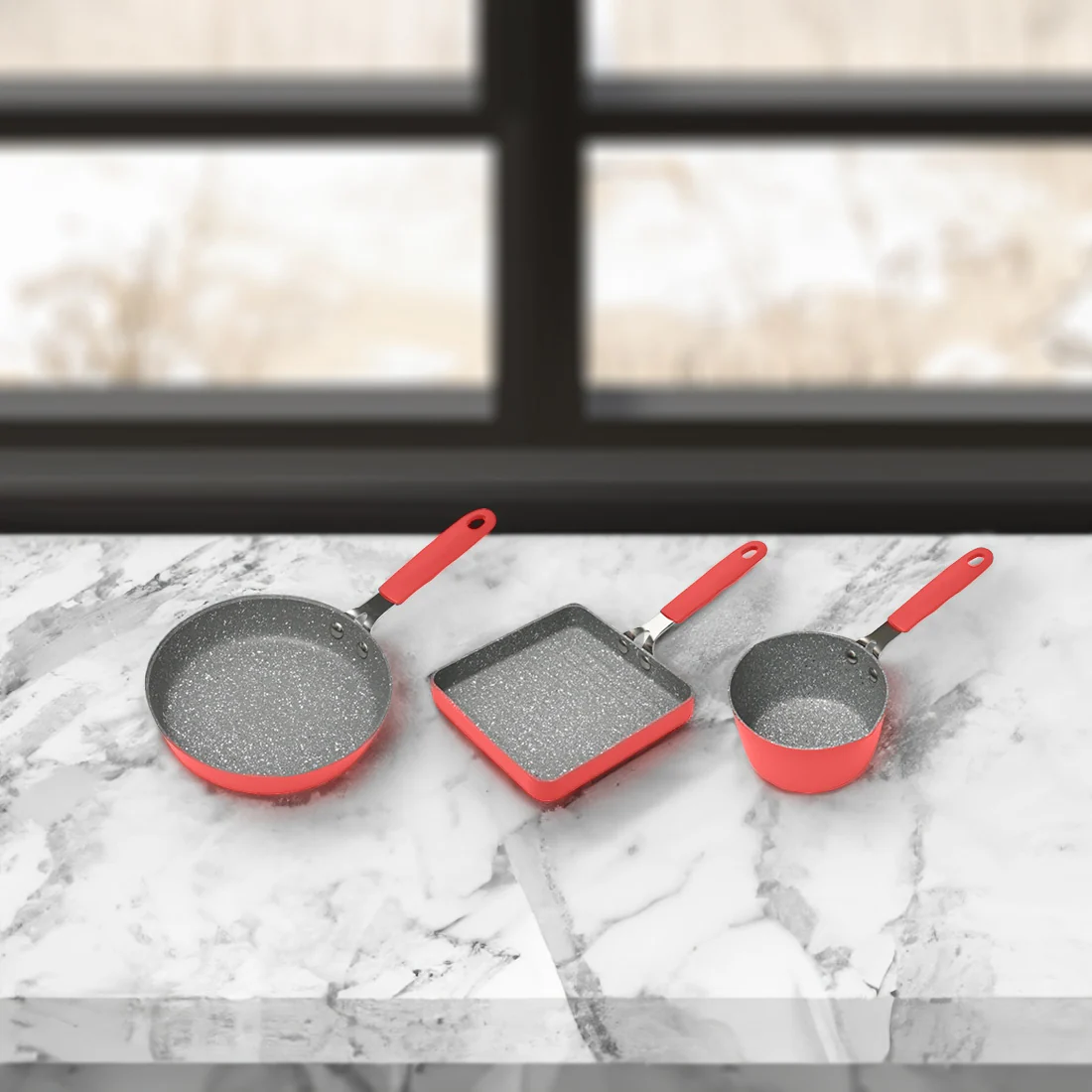 Classica Mini Grill Pan <br>Grey <br>14cm - Image 8