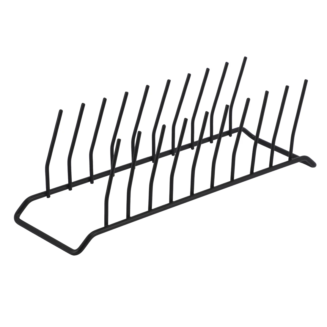 Classica Rinse Dish Mat with Removable Dish Drainer Rack <br>Black <br>43 x 33.5 x 9cm - Image 4