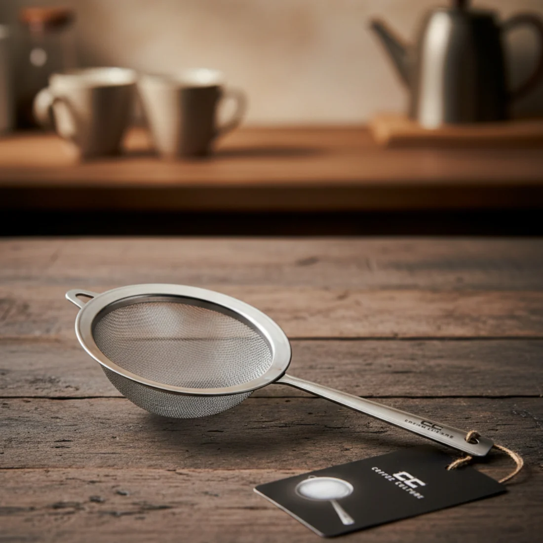 Coffee Culture Chai Tea Strainer <br>Stainless Steel <br>9cm - Image 2