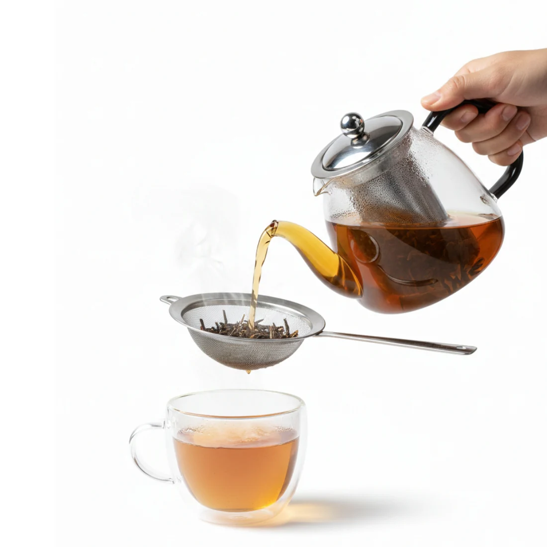 Coffee Culture Chai Tea Strainer <br>Stainless Steel <br>9cm - Image 4