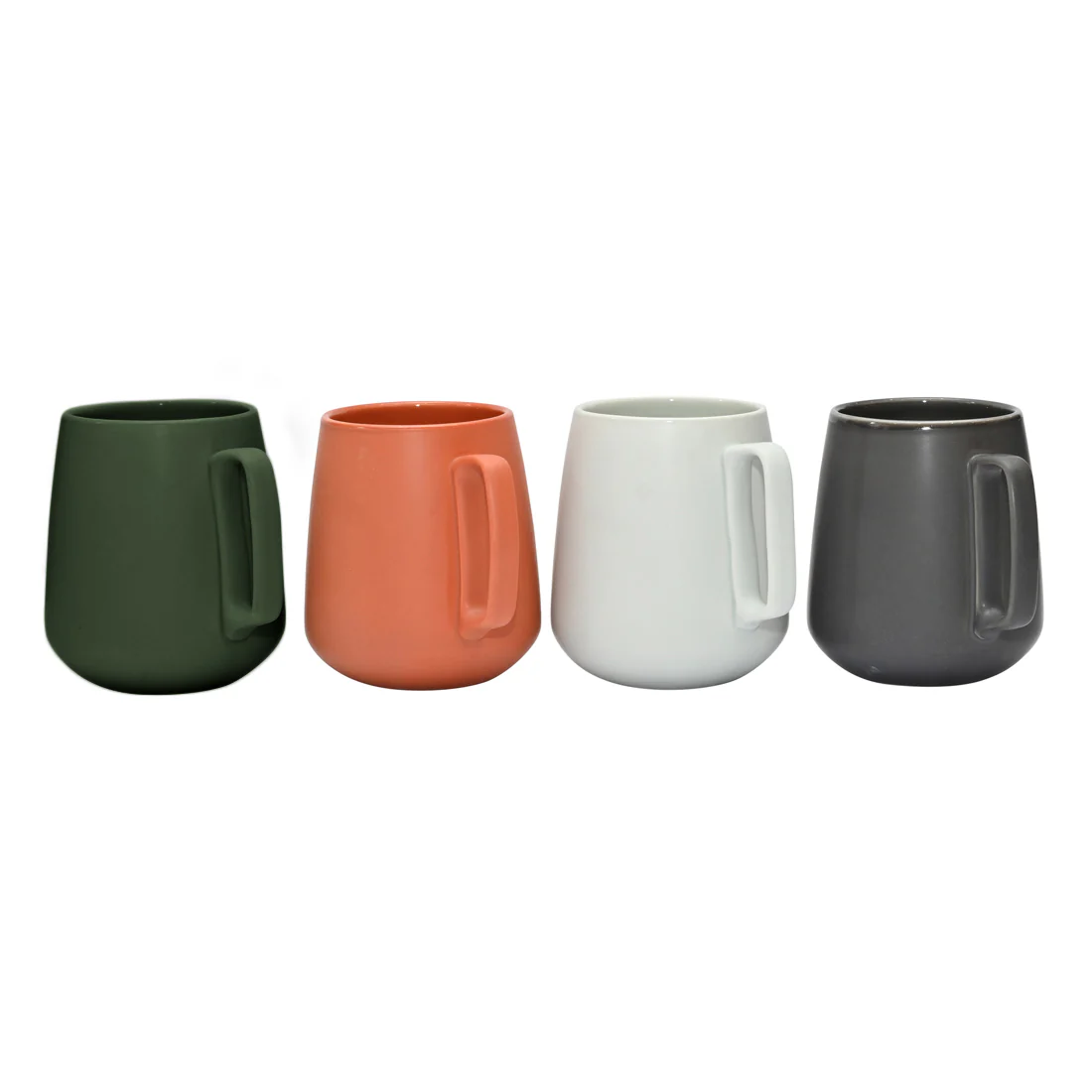 Coffee Culture Coffee and Tea Cup <br>Terrance Matte Colour <br>Set of 4 | 450ml