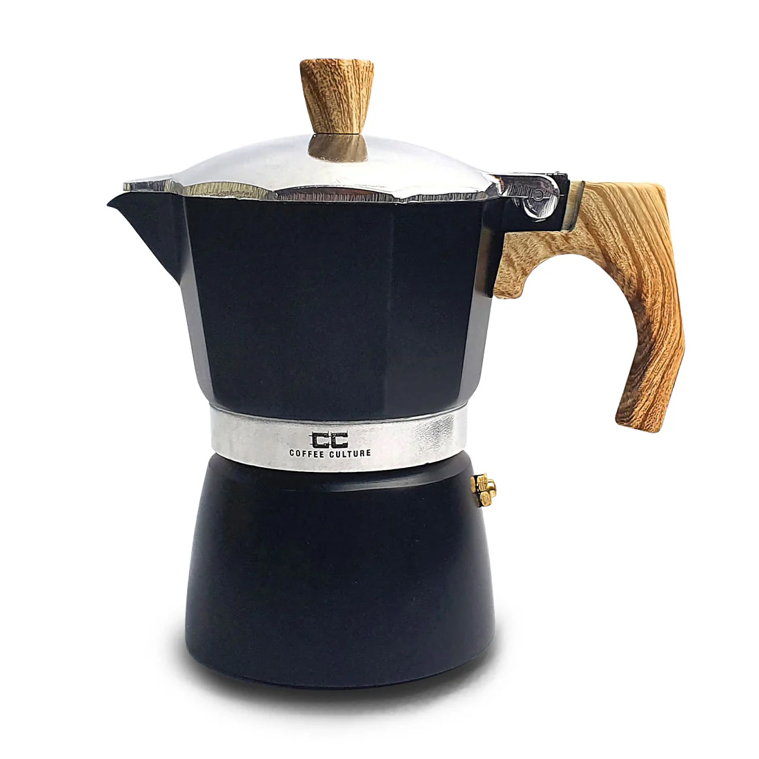 Coffee Culture Coffee Maker <br>9 Espresso Cup <br>Black