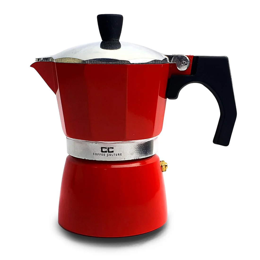 Coffee Culture Coffee Maker <br>9 Espresso Cup <br>Red