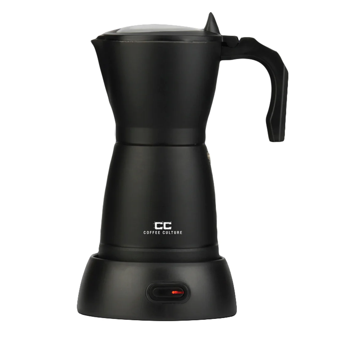 Coffee Culture Electric Moka Pot <br>Black <br>3 or 6 Cup