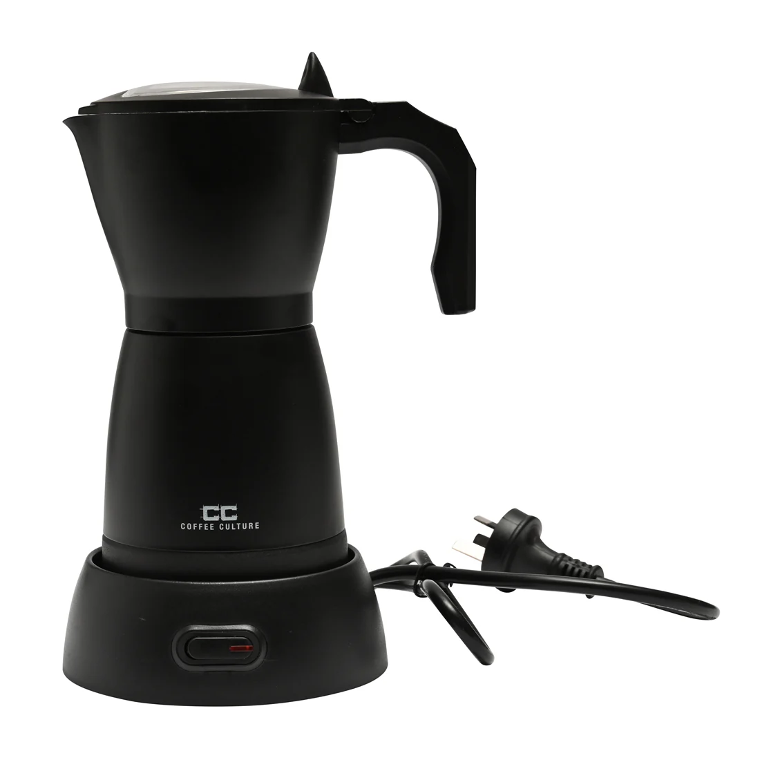 Coffee Culture Electric Moka Pot <br>Black <br>3 or 6 Cup - Image 12