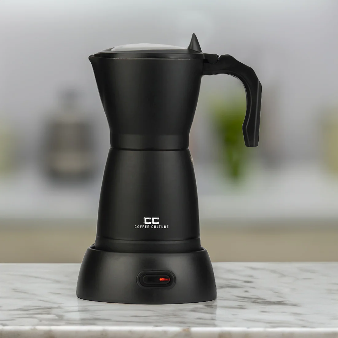 Coffee Culture Electric Moka Pot <br>Black <br>3 or 6 Cup - Image 3