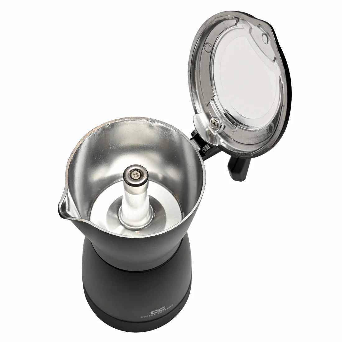 Coffee Culture Electric Moka Pot <br>Black <br>3 or 6 Cup - Image 4