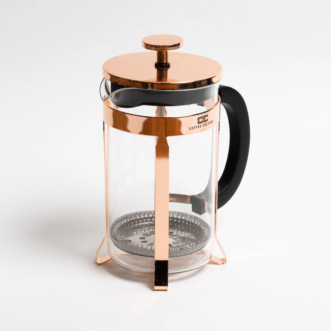 Coffee Culture French Press / Plunger <br>Rose Gold <br>1000ml | 8 cup - Image 5