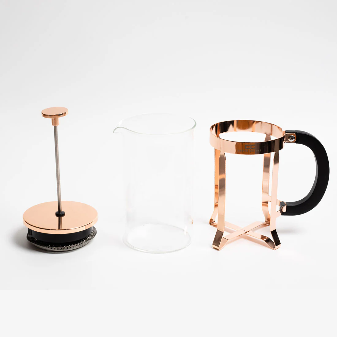 Coffee Culture French Press / Plunger <br>Rose Gold <br>600ml | 5 cup - Image 3